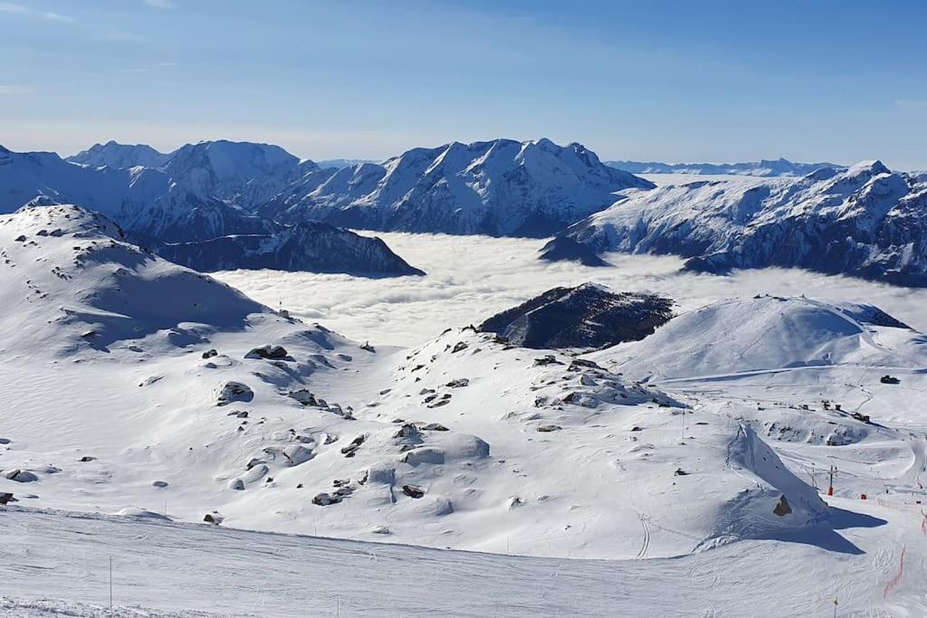 Pieds Des Pistes - Parking Couvert - Plein Sud Alpe d'Huez ภายนอก รูปภาพ