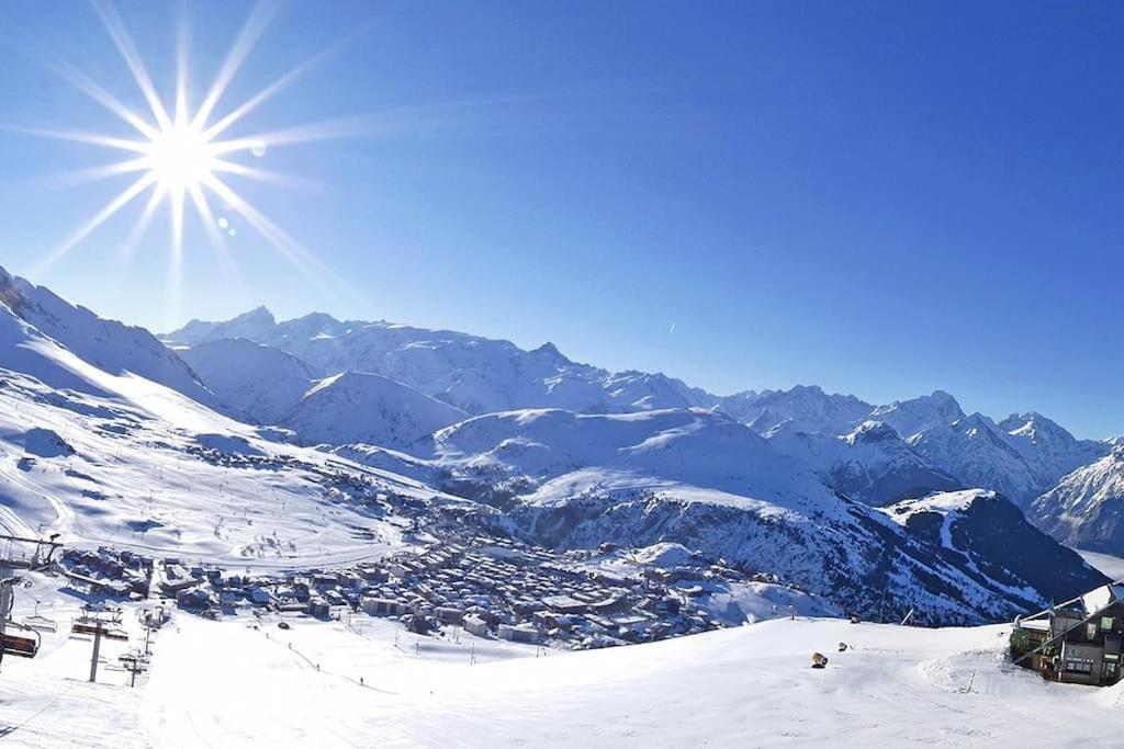 Pieds Des Pistes - Parking Couvert - Plein Sud Alpe d'Huez ภายนอก รูปภาพ