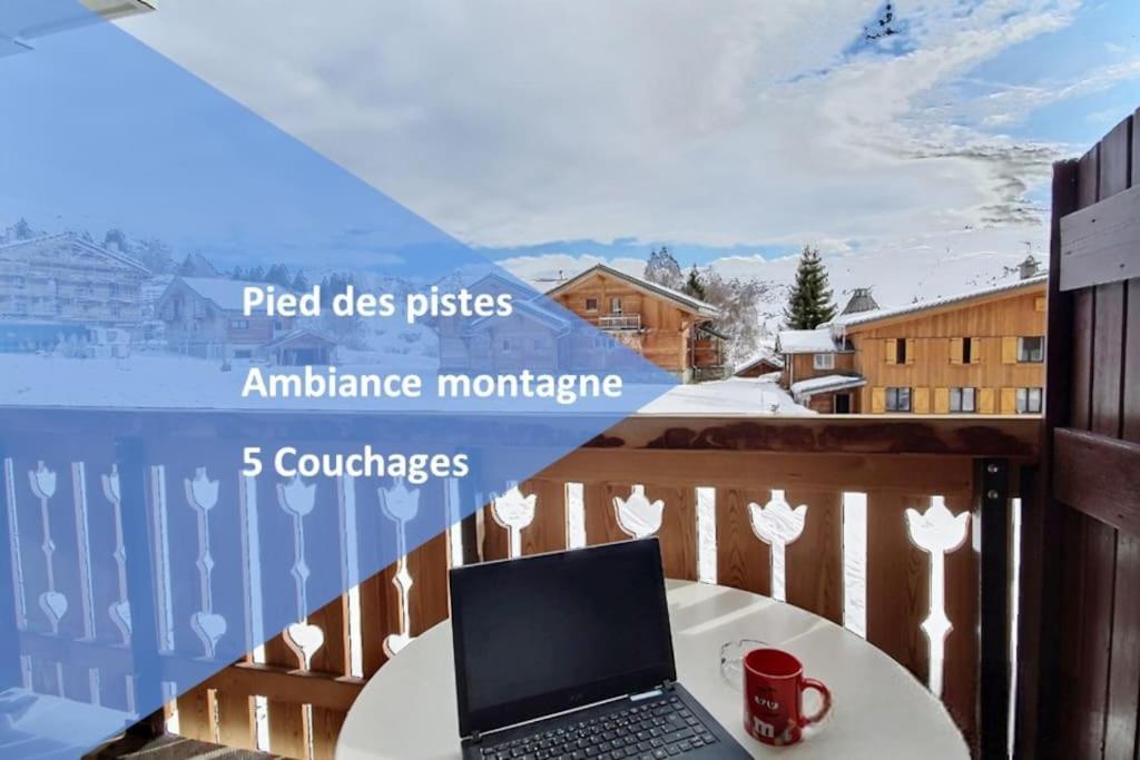 Pieds Des Pistes - Parking Couvert - Plein Sud Alpe d'Huez ภายนอก รูปภาพ