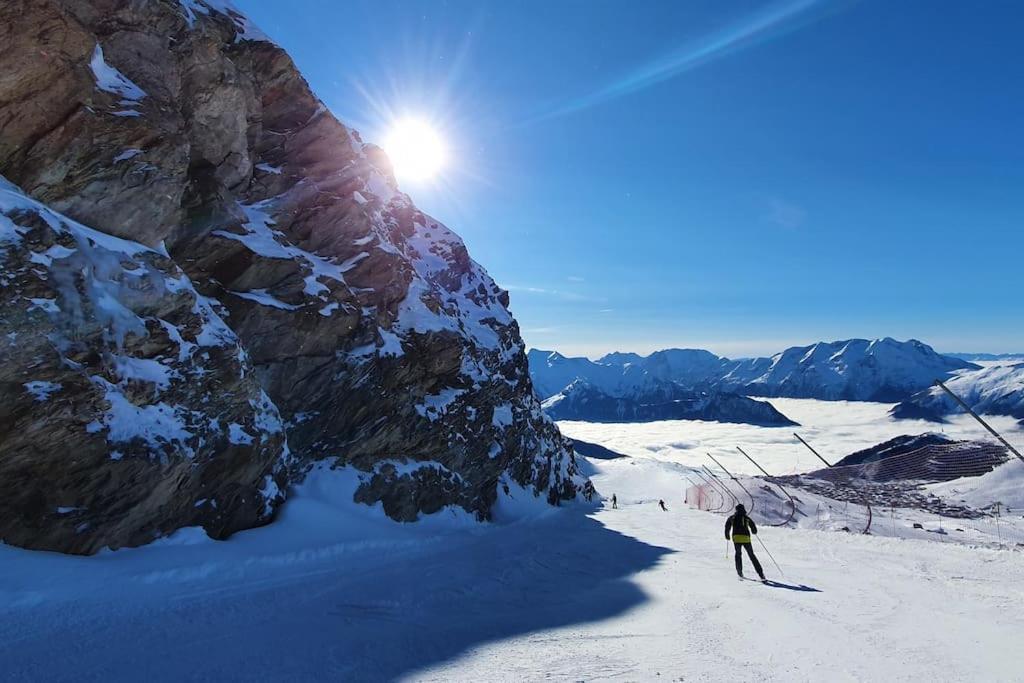 Pieds Des Pistes - Parking Couvert - Plein Sud Alpe d'Huez ภายนอก รูปภาพ