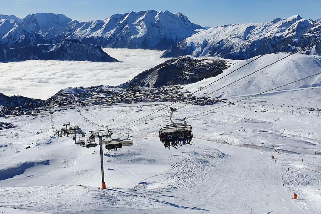 Pieds Des Pistes - Parking Couvert - Plein Sud Alpe d'Huez ภายนอก รูปภาพ
