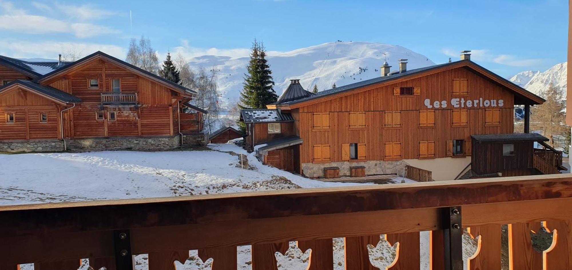 Pieds Des Pistes - Parking Couvert - Plein Sud Alpe d'Huez ภายนอก รูปภาพ