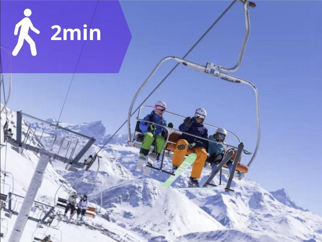 Pieds Des Pistes - Parking Couvert - Plein Sud Alpe d'Huez ภายนอก รูปภาพ